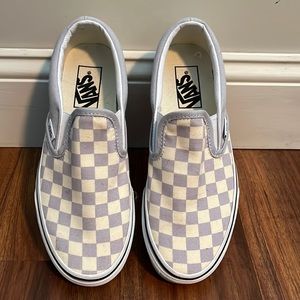 Never worn Vans slip ons - women’s sz 7.5